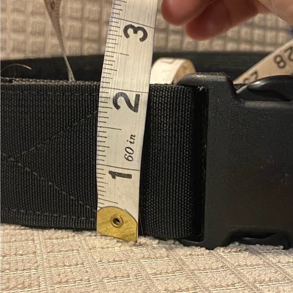 Blackhawk Reinforced Duty belt. Stiff & Sturdy. Designed to hold a lot of gear. - Picture 4 of 11